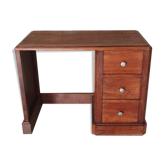 Oak and walnut desk