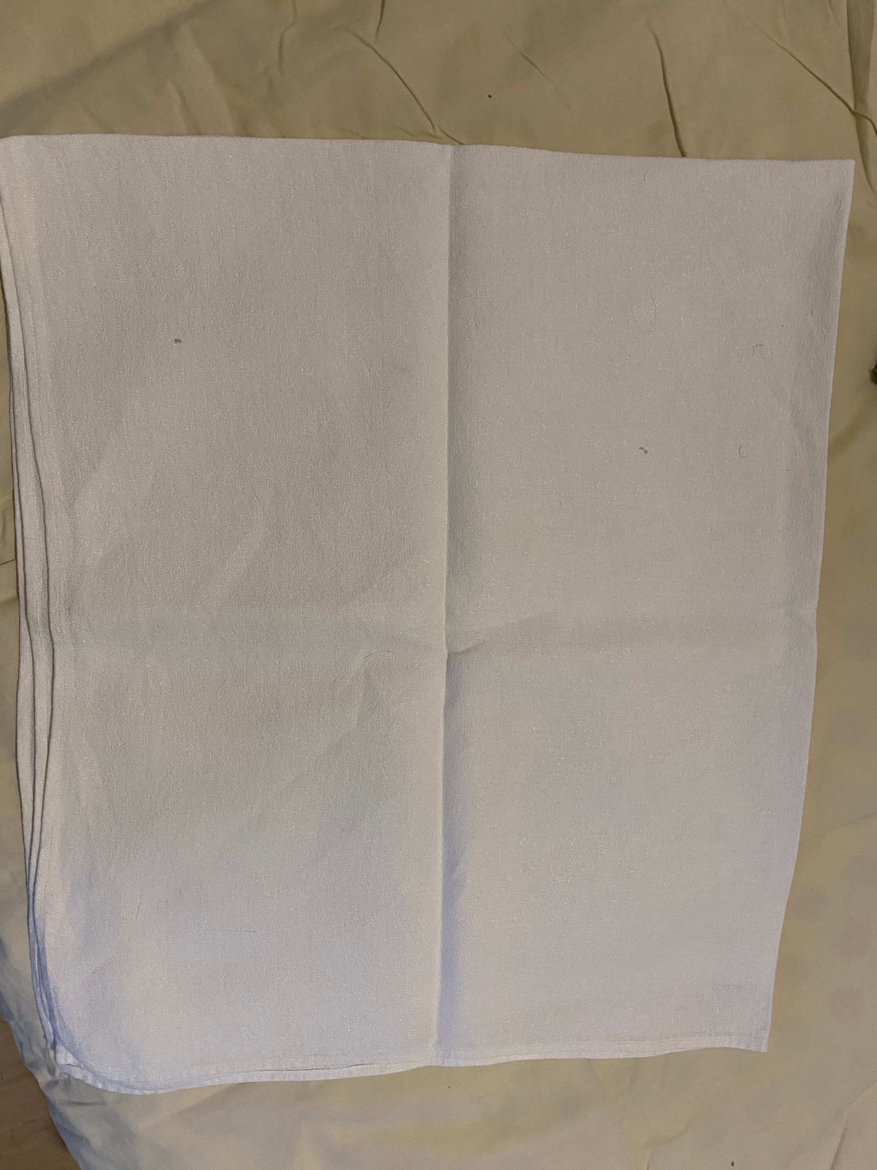 Nappe lin blanc