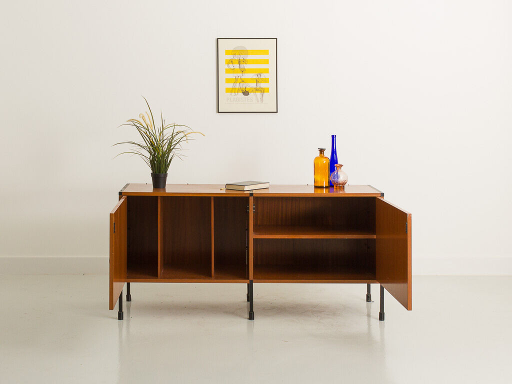 Enfilade en frêne ARP de Guariche, Mortier et Motte edited by Minvielle, circa 1960