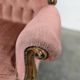 Vintage baroque armchair / single seater armchair / retro chair