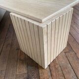 Roche bobois eye shaped coffee table year 1970