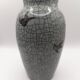 Asian ceramic vase with classic floral pattern