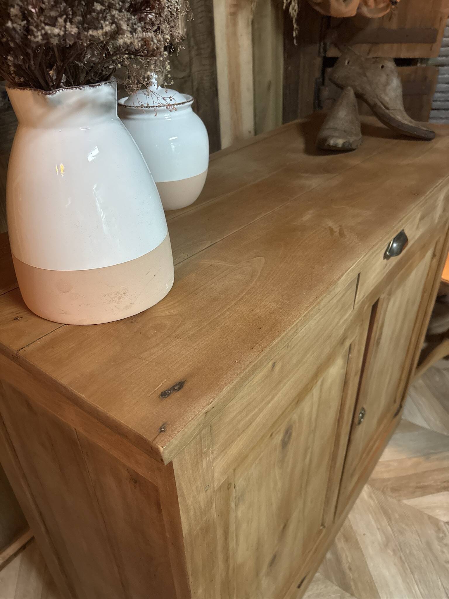 Parisian buffet solid cherry wood