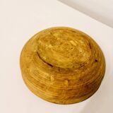 Swedish folk art, unique wooden bowl from the 19th century.