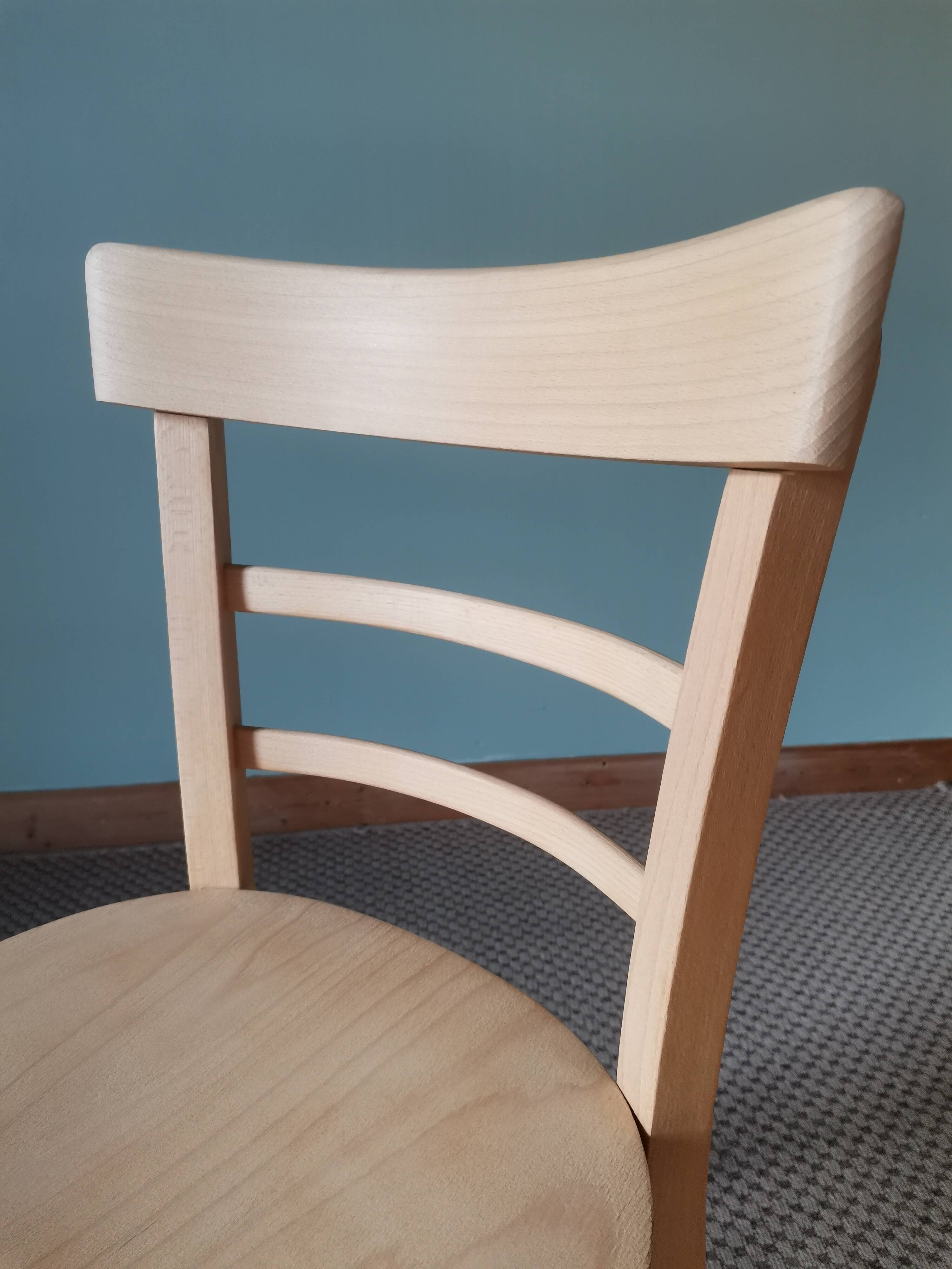 Bistro wooden chairs