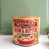 Wallers rum & butter iron box