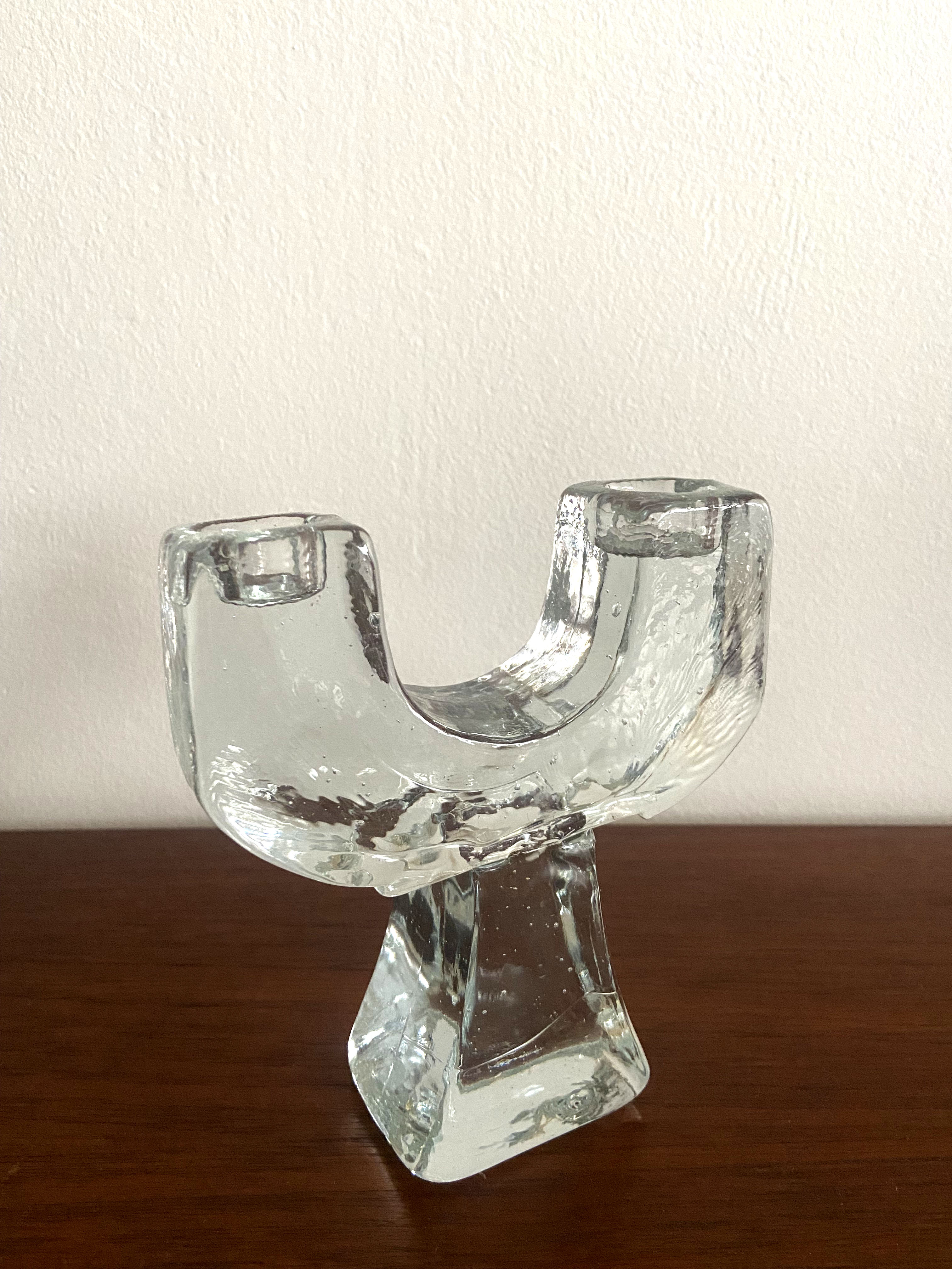 Scandinavian glass chandelier