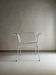 White metal wire chair from Erlau | Germany | 1960s