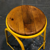 Old high workshop stool