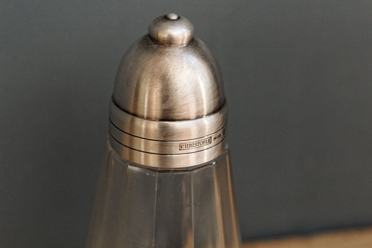 Christofle sprinkler, silver metal