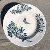 6 assiettes creuses Badonviller modèle Jasmin