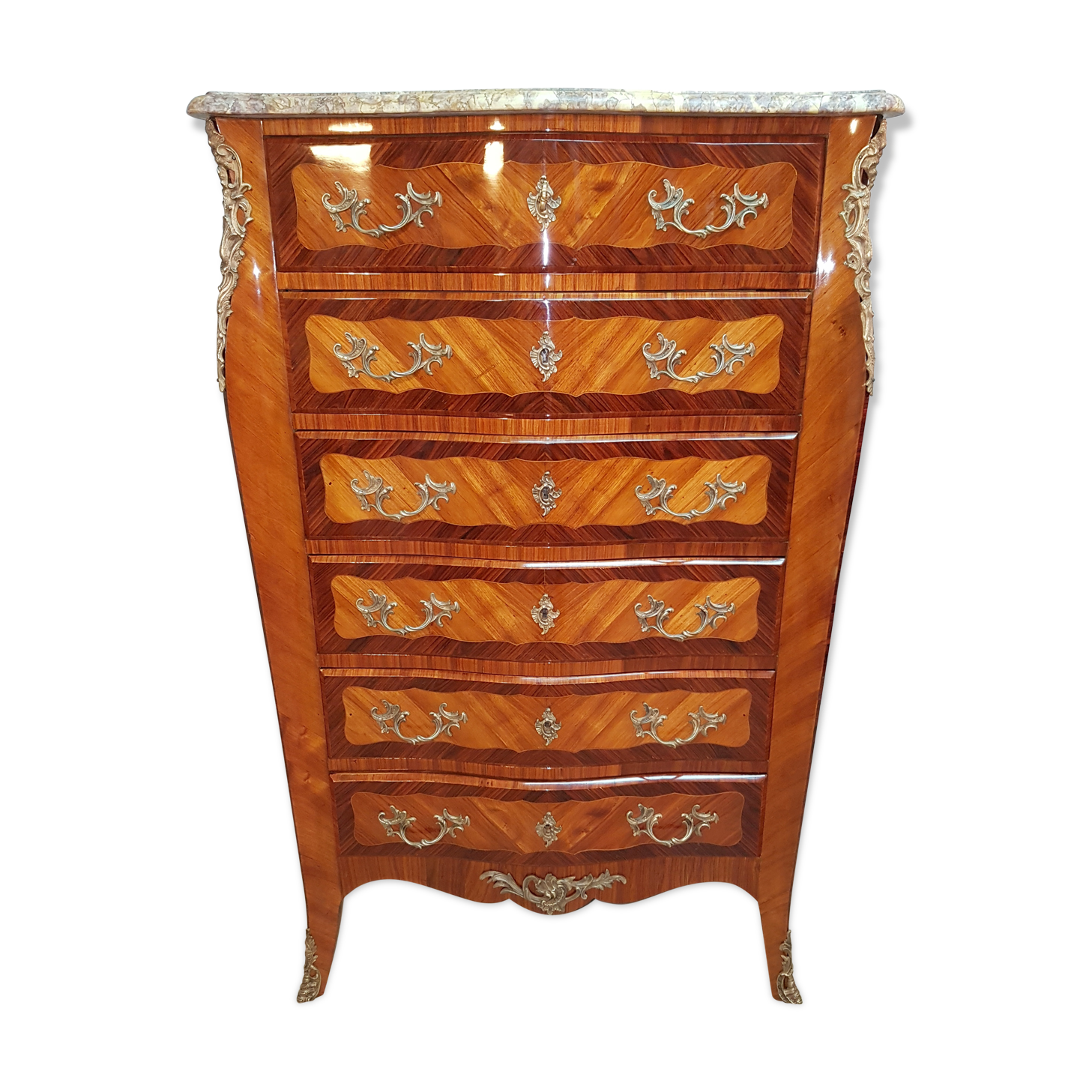 Chiffonier wood rose