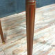 Louis XVI table in mahogany with 2 zippers writing