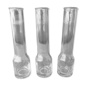 3 minimalist glass soliflores