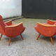 Chair 50s vintage Red