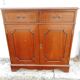 English style furniture two doors two drawers