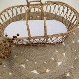 Rattan bassinet