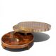 Coffee Table with 3 Platforms in Elm Burl - Maria Pergay