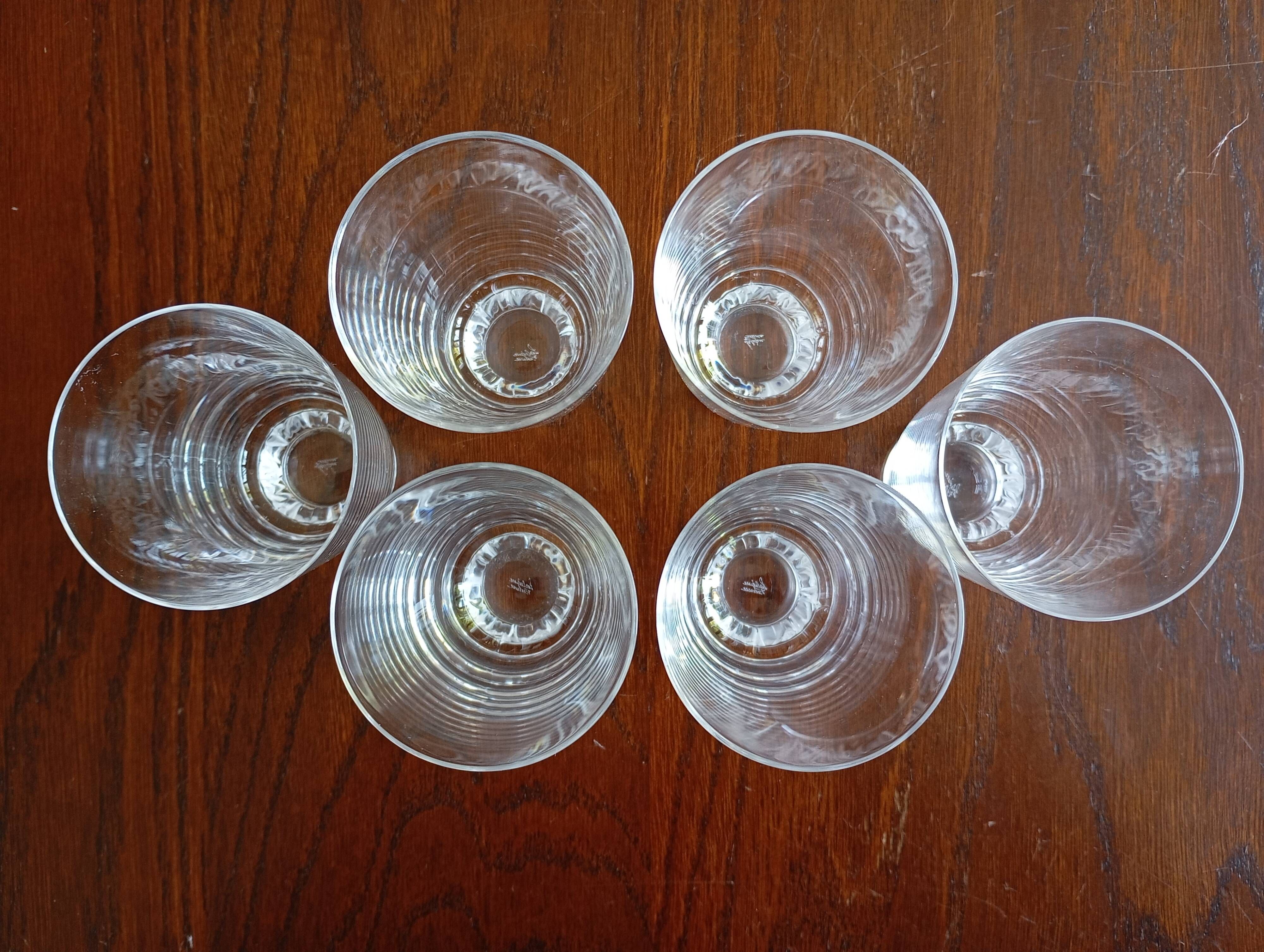Port glasses 'Saint-Hubert' Lalique