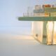 Albano Poli wall lamp for Poliarte in multicoloured Murano glass
