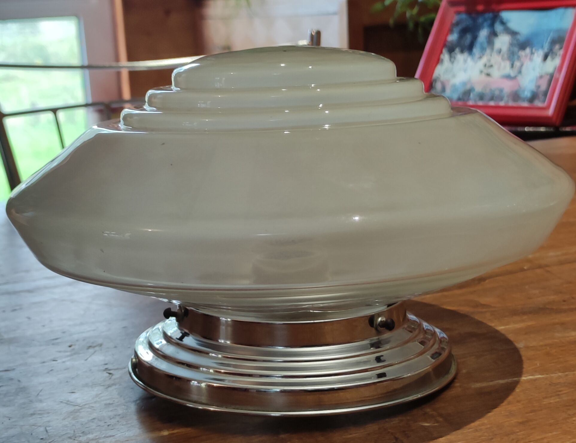 Art deco ceiling lamp