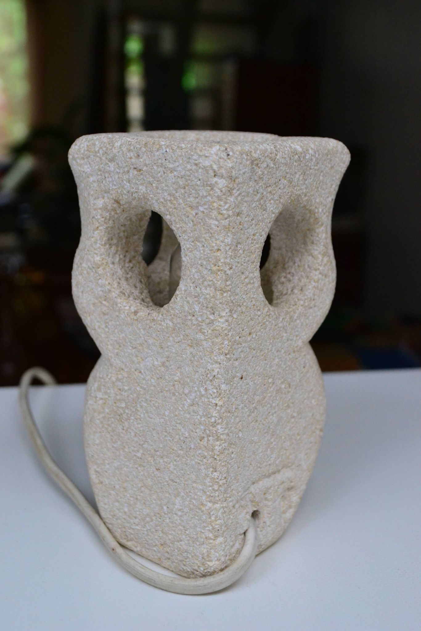 Lampe Albert Tormos hibou vintage
