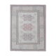Decorative soft muted color turkish oushak rug, living room rug 5'11'' x 7'3''