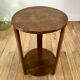 art deco wooden side table from the 30s and 40s