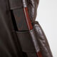 Leather lounge chair