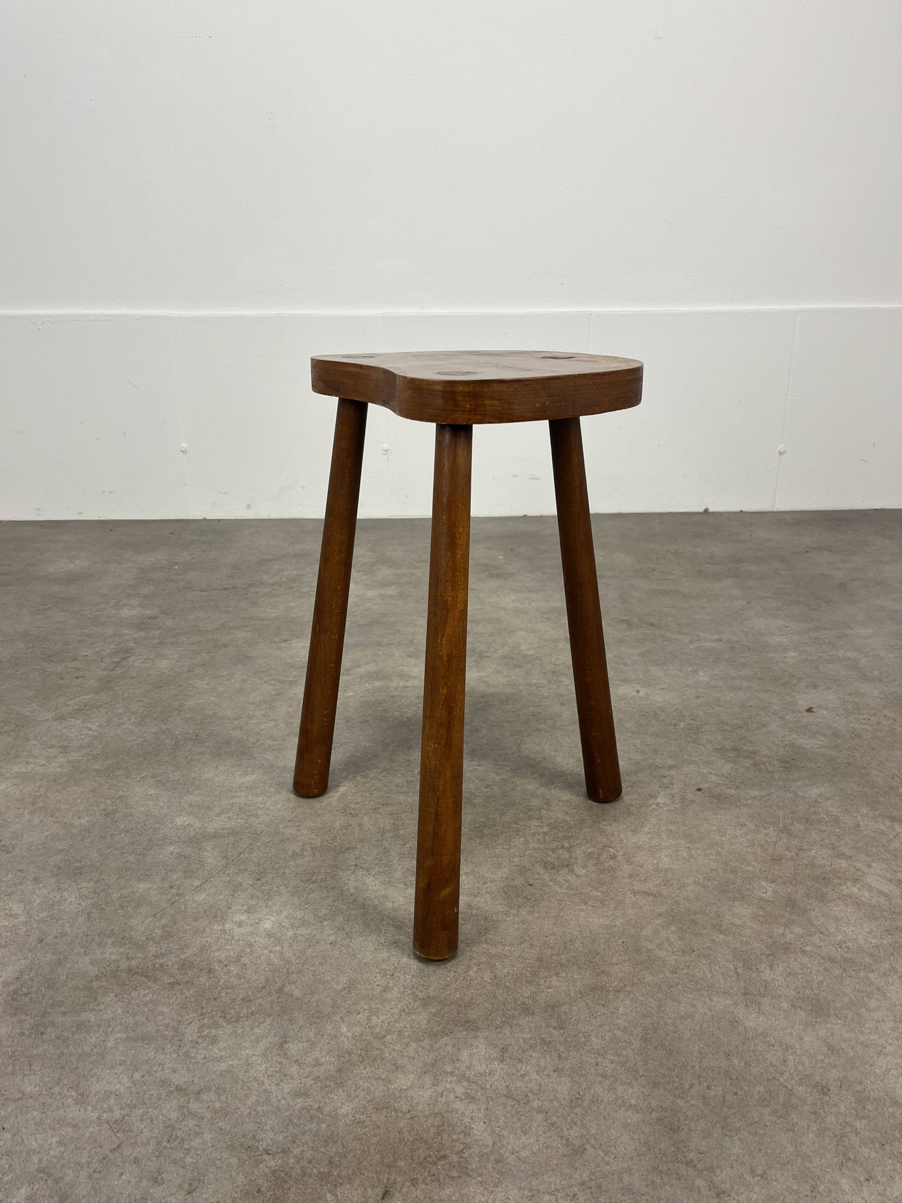 Brutalist Tripod Stool, Firm