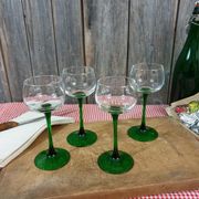 Verres de bistrot verres à vin blanc d'Alsace
