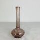 Purple bubble glass bud vase