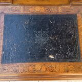 Davenport desk in marquetry walnut, Victorian period.
