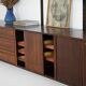 Modular shelving by Poul Cadovius, rosewood, 1970s