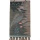 Wall tapestry "heron" in wool with relief, 70s