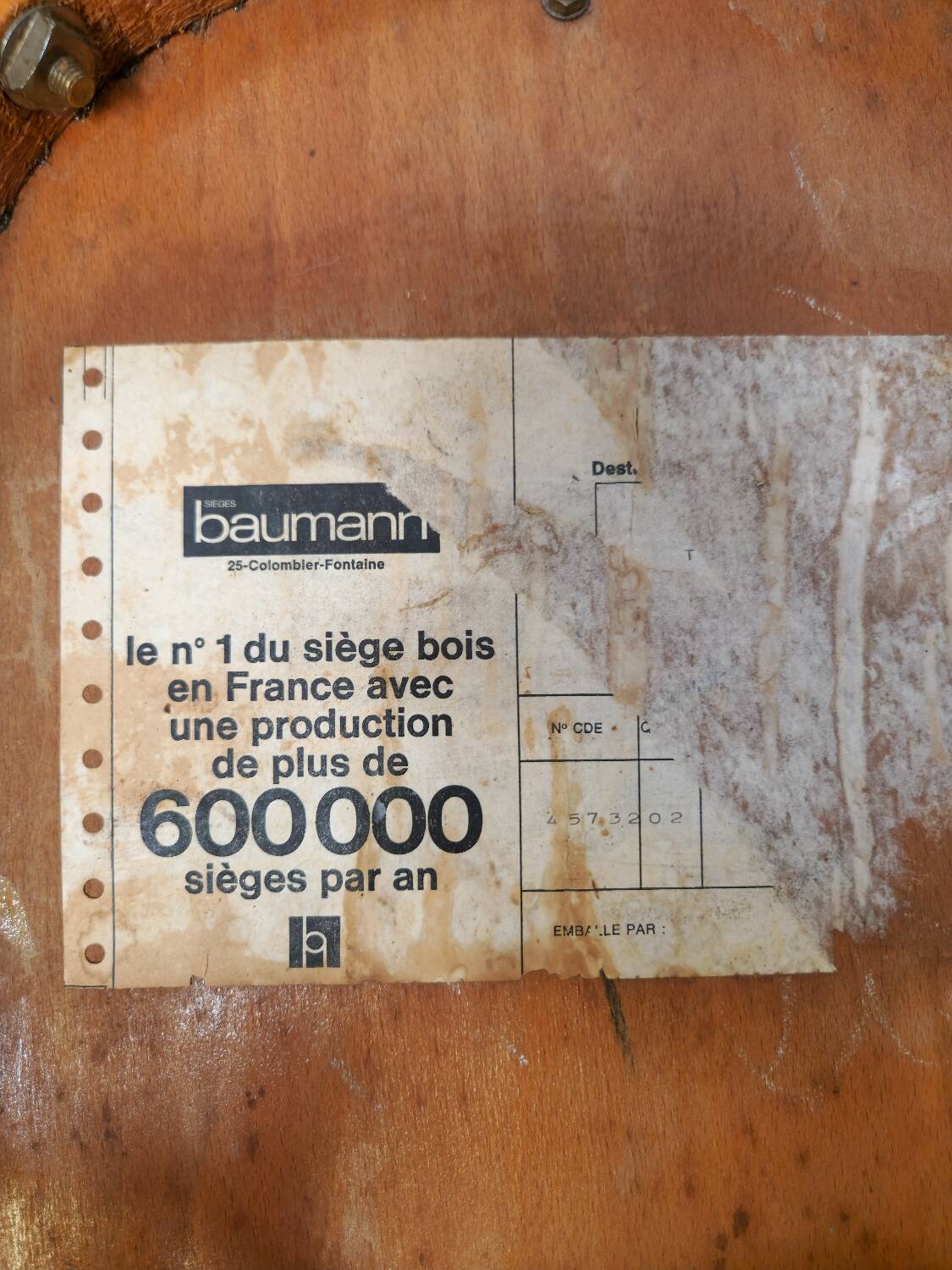 4 Baumann chairs no. 153