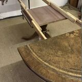 Empire style round table "lion's paws"