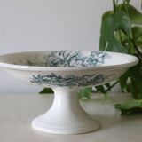 Floreal fruit bowl, from the Faïencerie Nouvelle de Givors, iron earth