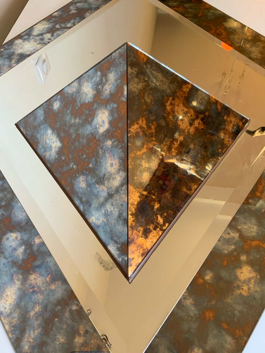 Bevelled mirror 1970