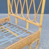 Rattan bed 1960