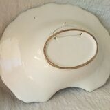 Beard dish barber in faience nevers or la rochelle decor au coq 20 eme