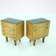 1960s Frantisek Mezulanik Pair of Chest of Drawers, Czechoslovakia
