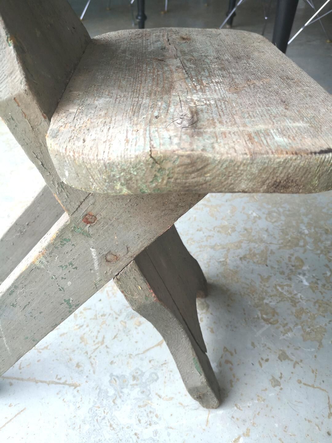 Ancienne chaise suédoise gustavienne, XIXème