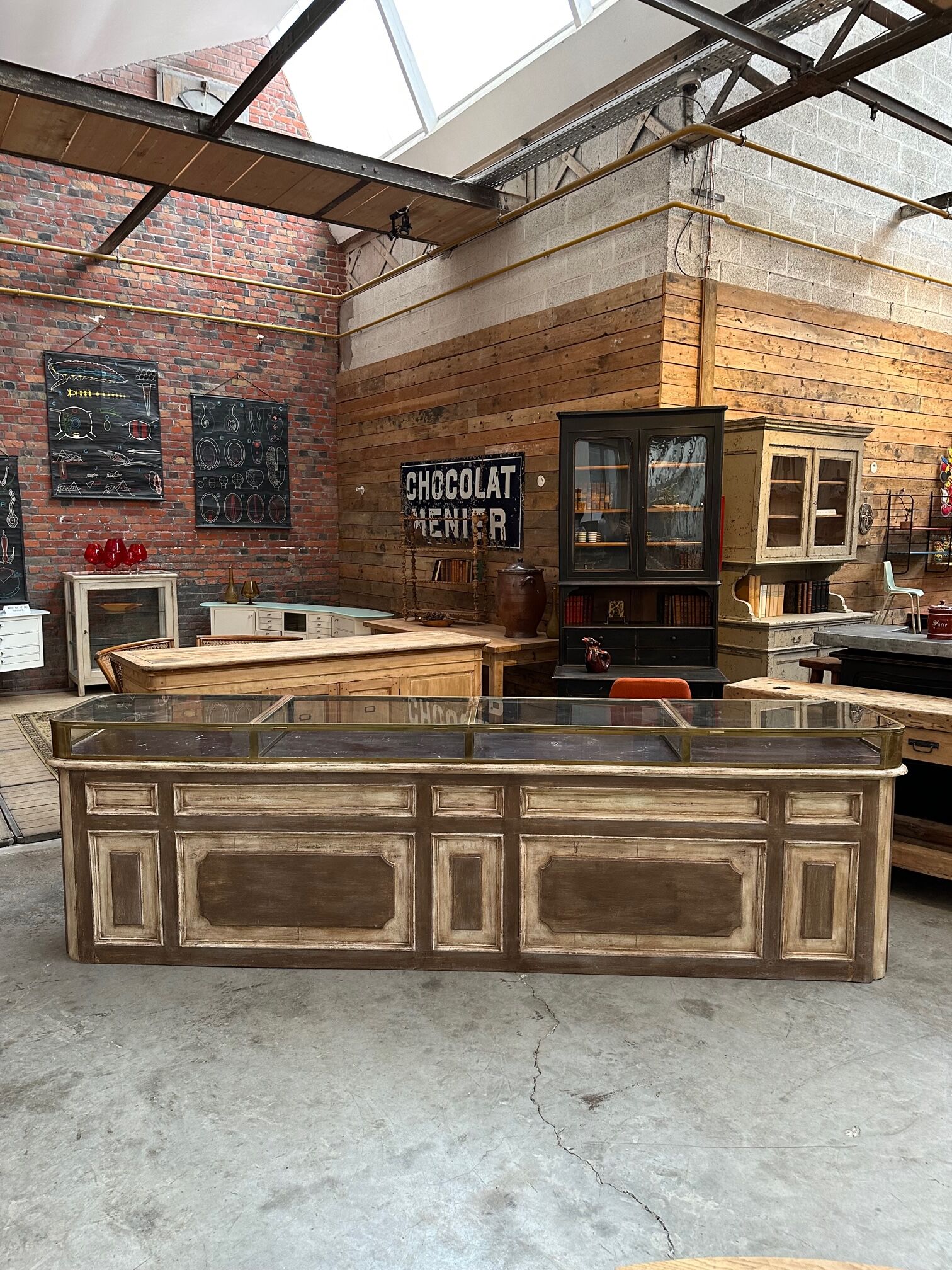 Showcase counter early twentieth century