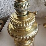Lampe pétrole orientale laiton brûleur matador