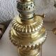 Lampe pétrole orientale laiton brûleur matador