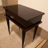 Vintage bedside fomica rosewood style 50-60 with compass feet