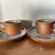 Sandstone cups