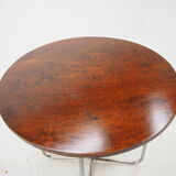 1940s Bauhaus Chrome Dining Table by Robert Slezak