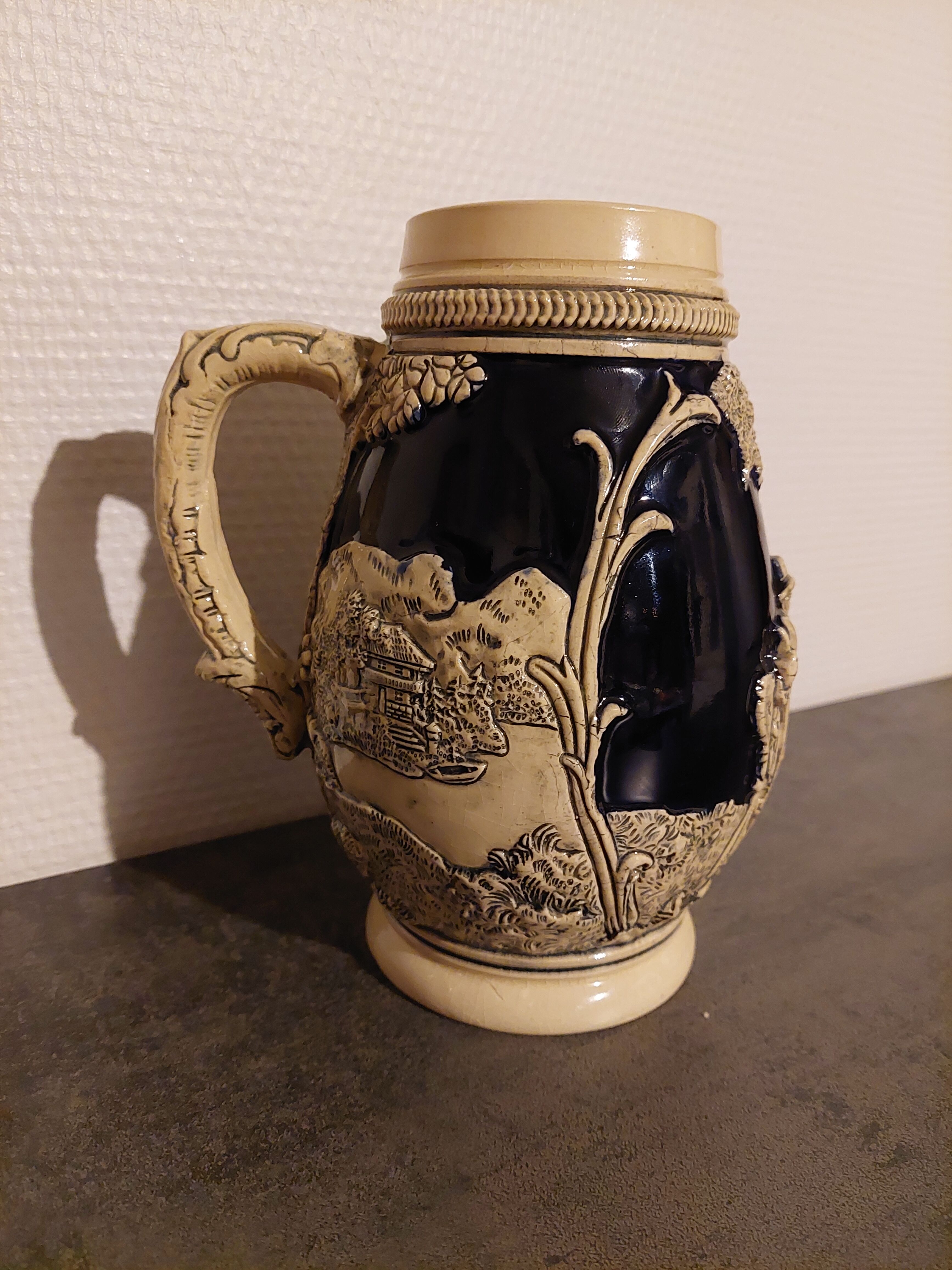 Old western beer mug germany